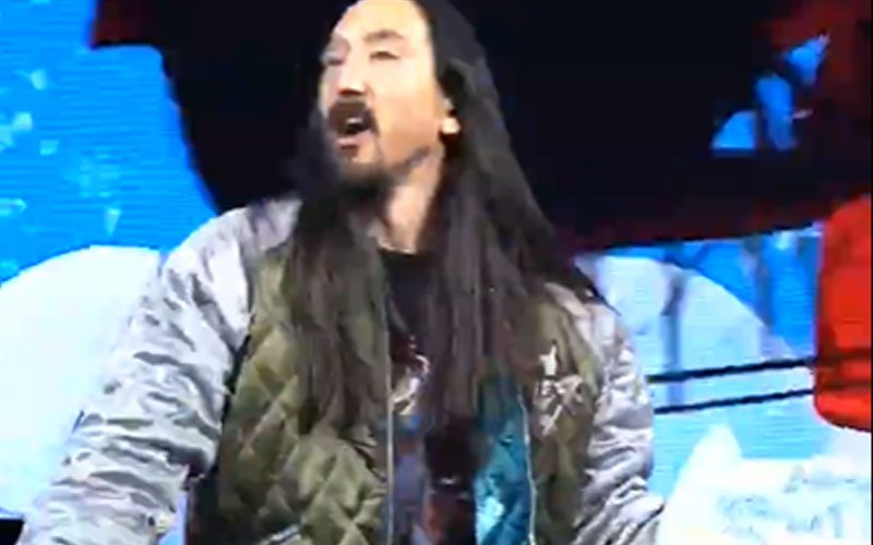 DJ Steve Aoki Unleashes Cake Chaos at 12/27 WWE Live Event