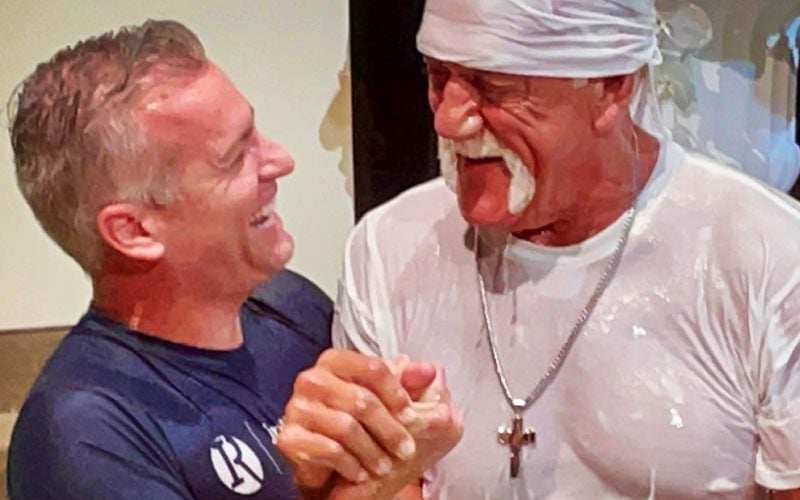 WWE Hall of Famer Hulk Hogan Unveils Footage From His Recent Baptism