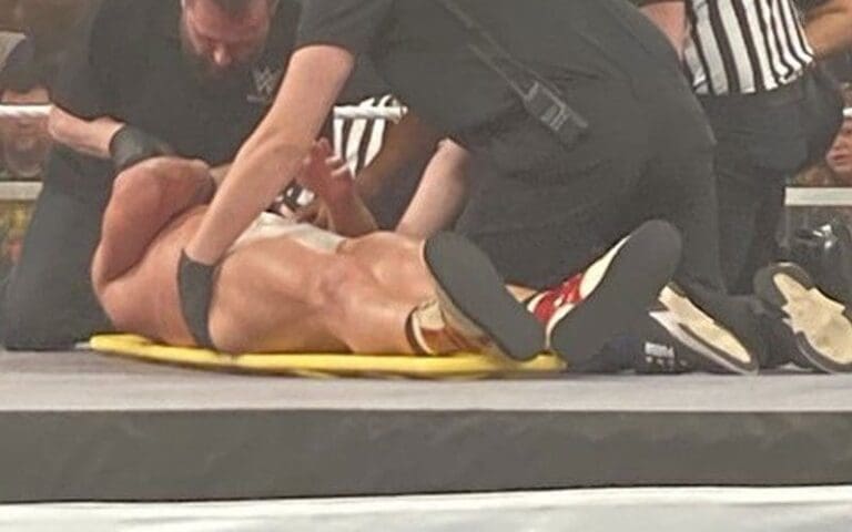 Ilja Dragunov Suffers Apparent Injury During 12/19 WWE NXT Television Taping Event