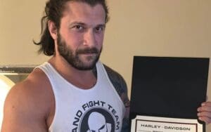 Karrion Kross Flexes New Harley-Davidson Related Accomplishment