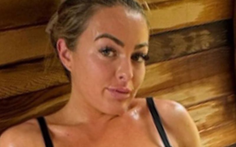 Ex-WWE Star Mandy Rose Flaunts New Sauna Purchase in Gorgeous Bikini Drop
