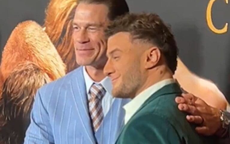 MJF Dishes Unfiltered Truth About Talk with John Cena at 'The Iron Claw' Premiere