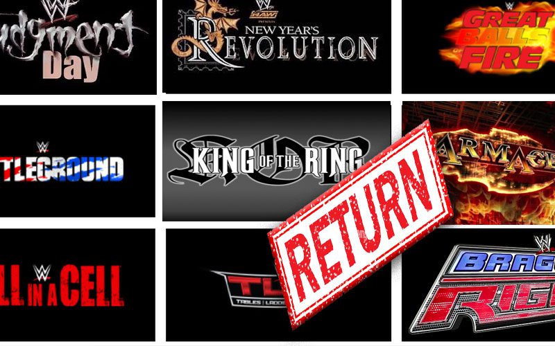 WWE Bringing Back Defunct Pay-Per-View Branding For Upcoming Event