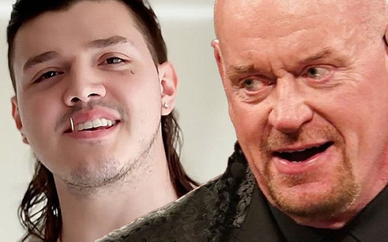 The Undertaker Blessed Dominik Mysterio’s Mullet with Seal of Approval