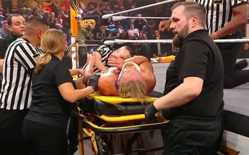 Internal Reaction After Ilja Dragunov Stretcher Angle During 12/19 WWE NXT