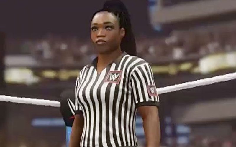 WWE Referee Daphanie LaShaunn Reacts to Being Included in WWE 2K24