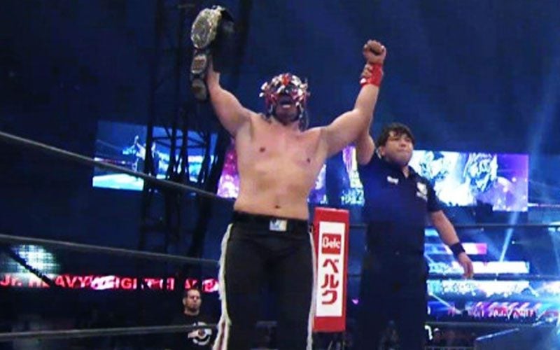 El Desperado Claims the IWGP Junior Heavyweight Title in an Impressive Victory at NJPW Wrestle Kingdom 18