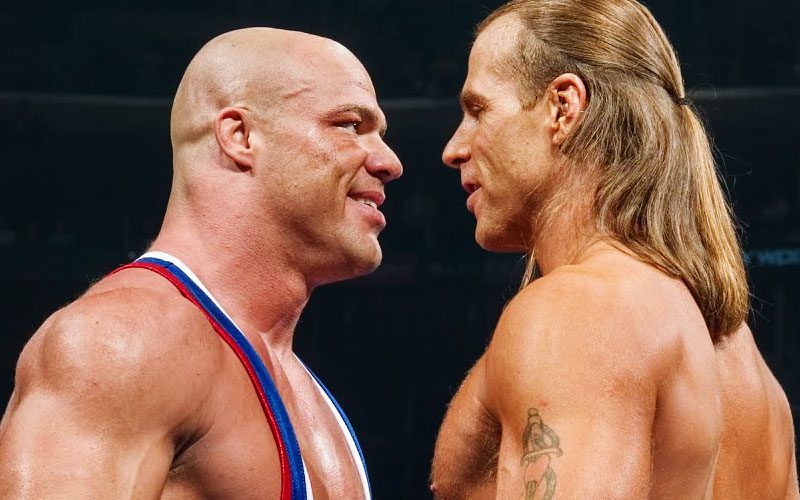 Kurt Angle Believes His WrestleMania Match with Shawn Michaels Is the Greatest of All Time