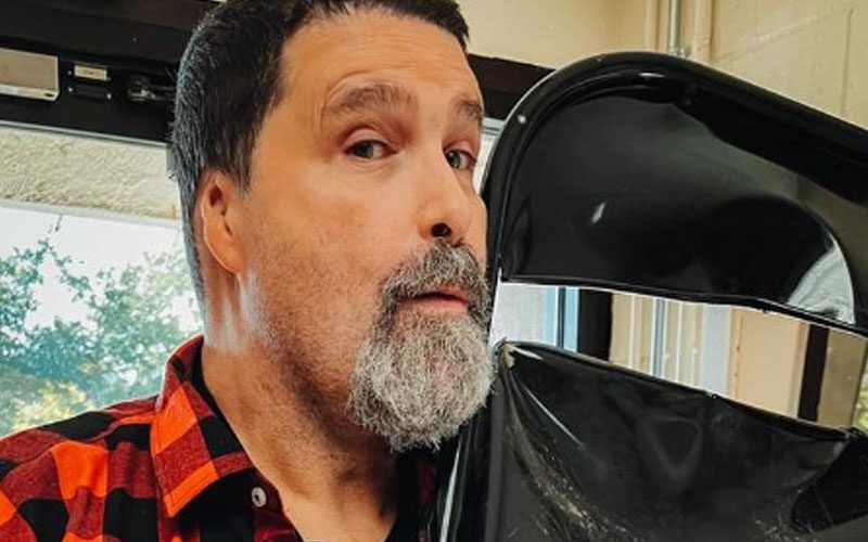 Mick Foley Shows Off Dented Chair From Notorious Match With The Rock