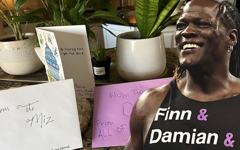 R-Truth Shows Off Special Birthday Cards From The Judgment Day