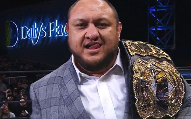 Samoa Joe Reveals Vision Behind AEW’s New World Championship Design