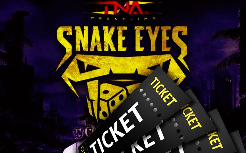 TNA Snake Eyes on Track to Sell Out Before Showtime