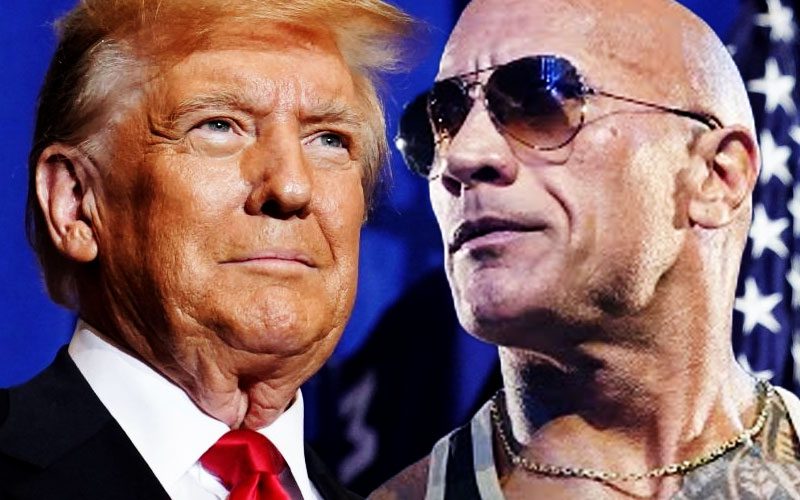 Nick Khan Floats Idea Of The Rock vs Donald Trump When Asked About His WWE Interest