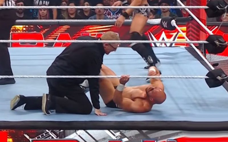 Match Stopped Early Due To Apparent Injury During Day 1 RAW