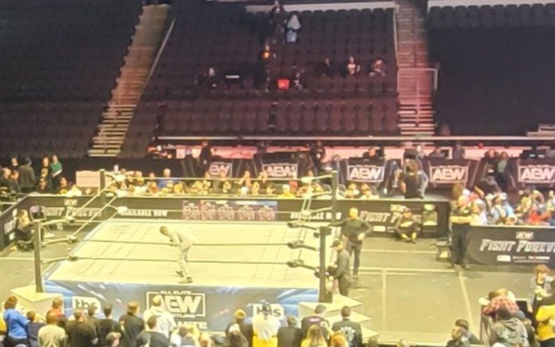 Unflattering Photo Depicts Underwhelming Attendance For January 24th AEW Dynamite