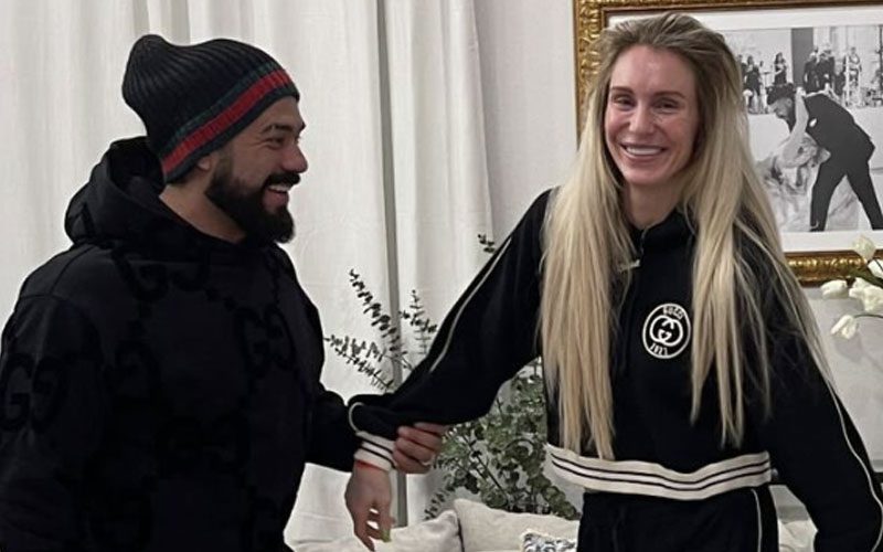 Charlotte Flair Recovering at Home with Andrade After Surgery
