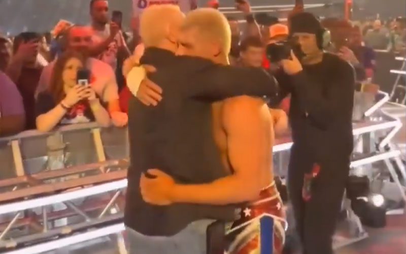 Unseen Footage Shows Cody Rhodes Celebrating with DDP After 2024 WWE Royal Rumble Win