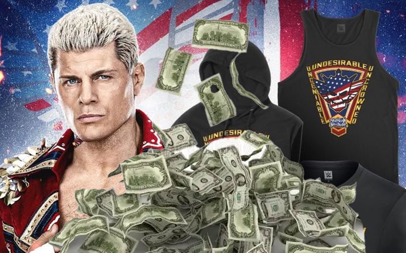 Cody Rhodes Sold a Ton of Merchandise Over The Holidays