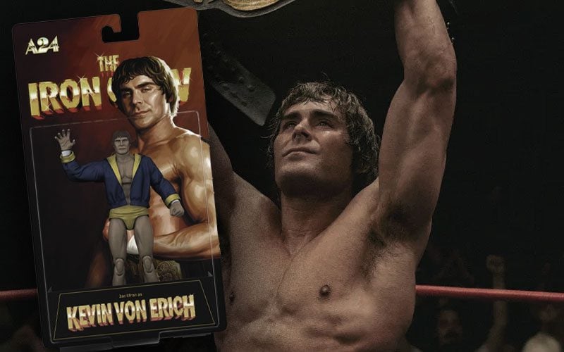 ‘The Iron Claw’ Zac Efron Kevin Von Erich Action Figure Coming Soon