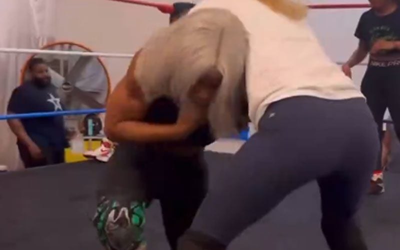 Jade Cargill Exhibits Her Wrestling Abilities Despite Not Appearing on WWE TV