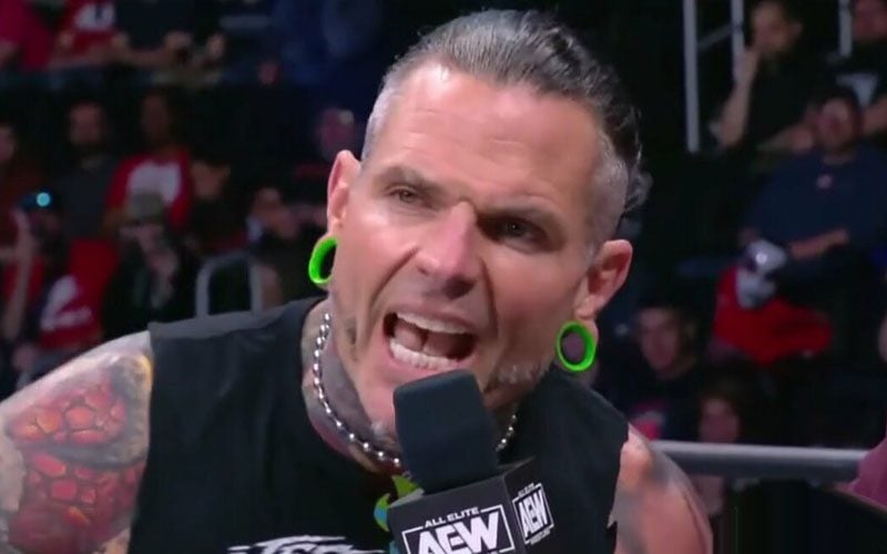 Jeff Hardy Airs Complaints About AEW Rampage Match Promotion