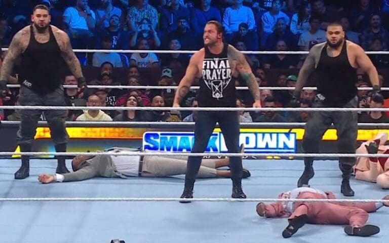 Authors of Pain Make WWE Return During 1/5 New Year's Revolution SmackDown