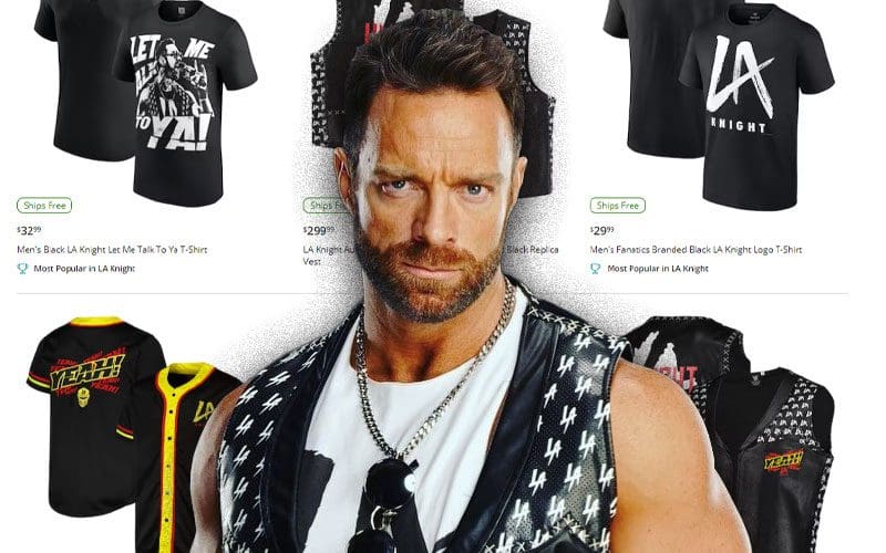 WWE Was Initially Hesitant About Producing LA Knight Merchandise