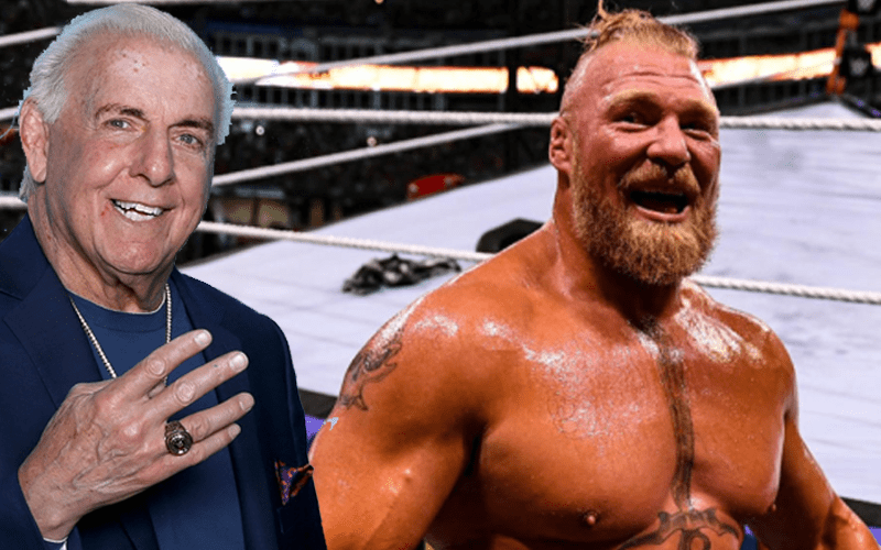 Ric Flair Applauds Brock Lesnar’s Status Among the Greatest In-Ring Competitors of All Time