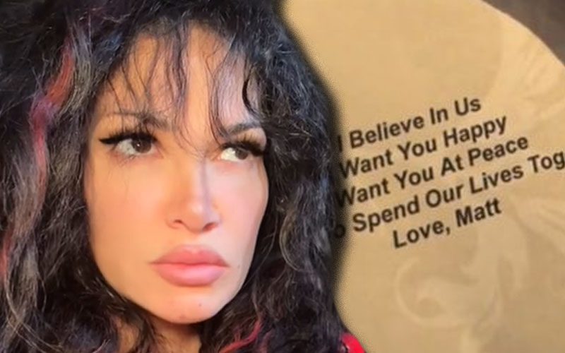 Reby Hardy Exposes Apology Bouquet of Flowers She Received from Matt Hardy