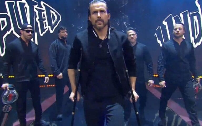 Adam Cole Unveils Name Of His New Stable During 1/3 AEW Dynamite
