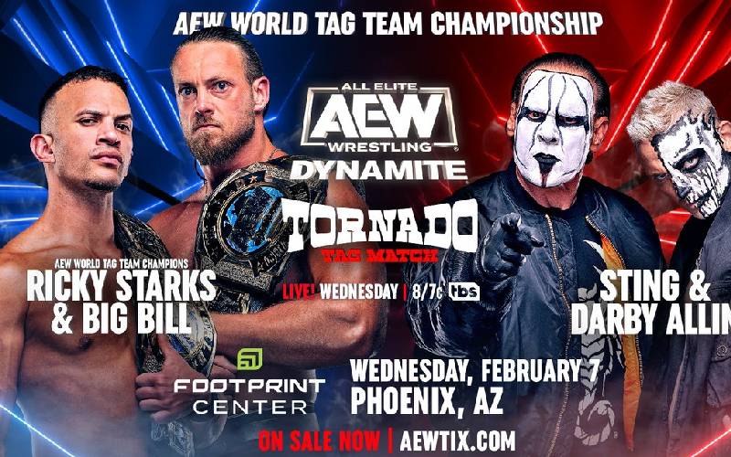 New Stipulation Added To AEW World Tag Team Championship For 2/7 Episode Of AEW Dynamite