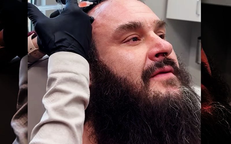 Braun Strowman Undergoes Hair Repair Treatment Amidst Injury Hiatus