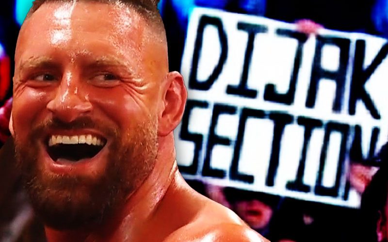 Dijak Reacts to Strong Crowd Support on 2/9 WWE SmackDown