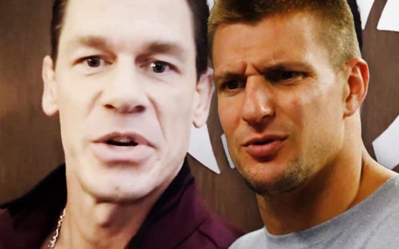 John Cena Calls Out Rob Gronkowski Ahead of Super Bowl LVIII