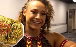 Behind-the-Scenes Look at Jordynne Grace During WWE Royal Rumble