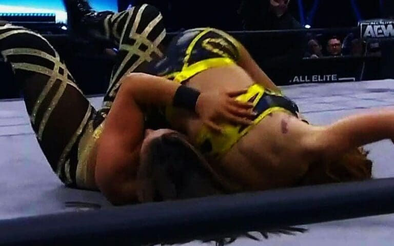 Madison Rayne Confirms She's Alright After Terrifying Spot on 2/21 AEW Dynamite