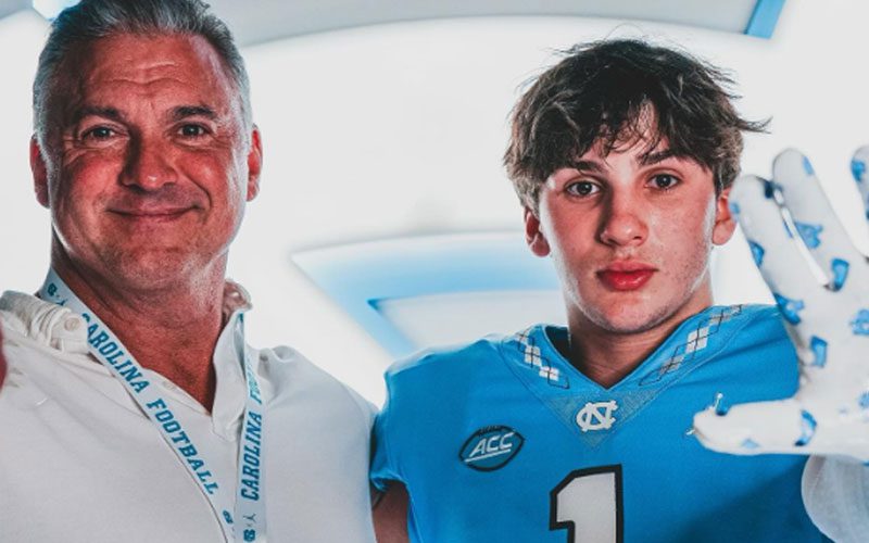 Shane McMahon’s Son Kenyon Commits to Playing Football at North Carolina College