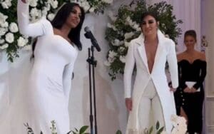 Sonya Deville's Wife's Amusing Love Song Captured in Unseen Wedding Footage