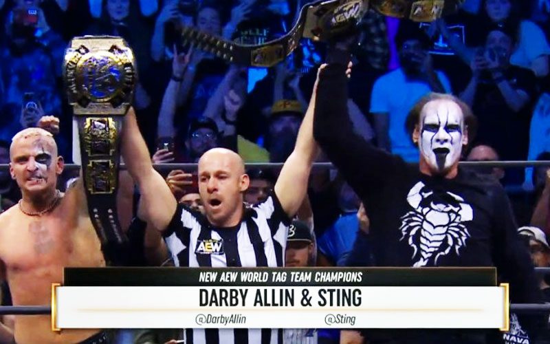 Sting & Darby Allin Already Targeted by Opponents After Winning AEW World Tag Team Titles