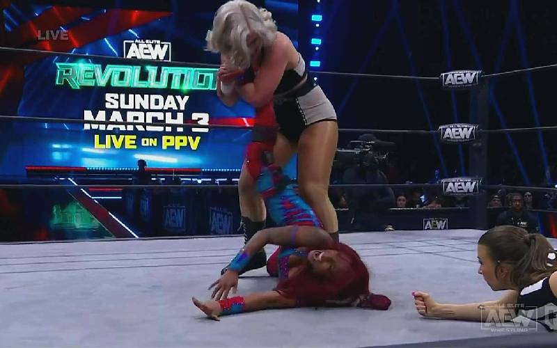Toni Storm Emerges Victorious Against Red Velvet on 2/7 AEW Dynamite