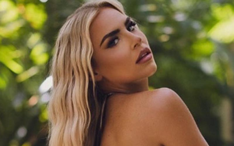 Ash by Elegance Steals the Spotlight with Stunning Black Bikini Photo