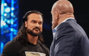 Drew McIntyre Hints at Aligning with Authority Using Triple H's Iconic Line