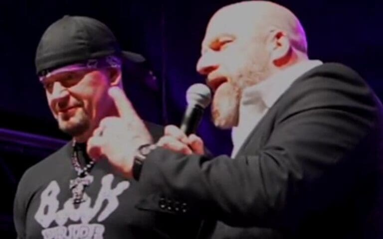 Triple H Makes Surprise Appearance at The Undertaker's 1deadMAN Show in Perth, Australia