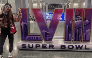 Mercedes Mone Spotted in Las Vegas For Super Bowl LVII