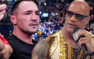 Michael Chandler's Bold WrestleMania 40 Prediction Features A Twist For The Rock