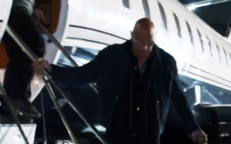 The Rock Arrives In Las Vegas For WrestleMania 40 Kickoff Press Event