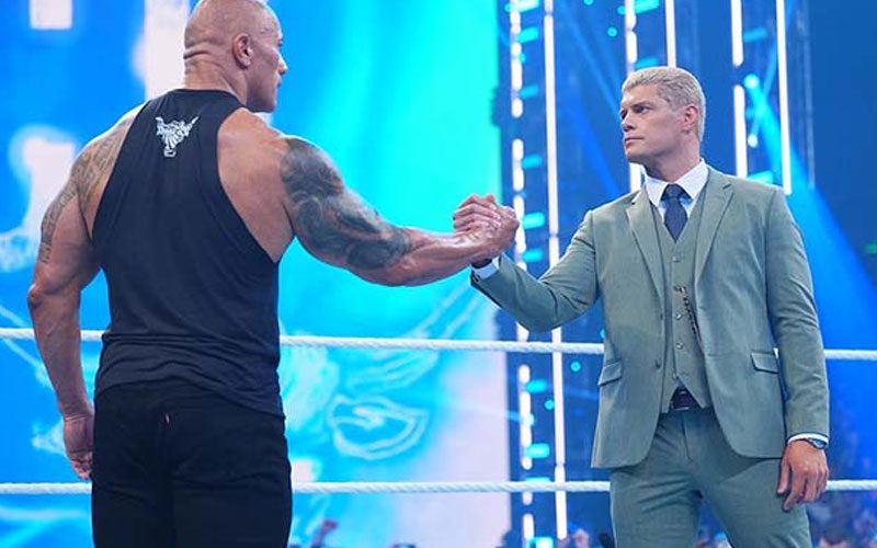 The Rock Thanks Cody Rhodes After Taking His WrestleMania 40 Spot