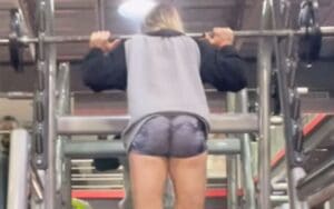 Charlotte Flair Hits the Gym with Barbell Squats Just 9 Weeks Post-ACL Surgery