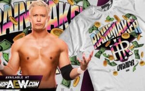 AEW Drops Official Kazuchika Okada Merchandise After Debut