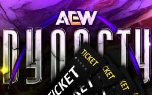AEW Dynasty Ticket Sales Showing Robust Numbers